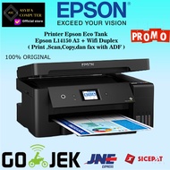 Printer Epson L14150 A3 up to LEGAL+ Wide Format Print Scan Copy WiFi-printer 100% oryginal-garansi resmi epson