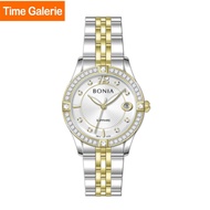 Bonia Women Elegance BNB10784-2115S Silver/Gold Stainless Steel Casual Watch