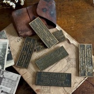 *50045-珍稀法國古董公共電話財產銅牌