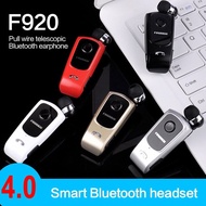 ENRIC STORE Original FineBlue f920 bluetooth headset wireless retractable headphones handsfree clip 