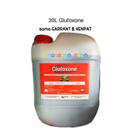 20L Pengganti Kopi O GLUFOXONE ( sama GARRANT 566 & KENPAT ) / Glufosinate ammonium 5.66 % / Racun r