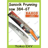 Bahco 384-6T Prunning Saw Branch Cutter Gergaji Pokok Dahan 14 Inches