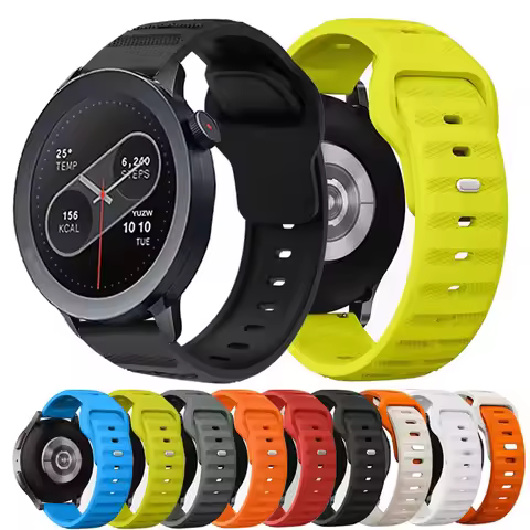Sport 22mm Silicone Band For CMF Watch Pro Strap Replacement Wristband For CMF by Nothing Watch Pro 