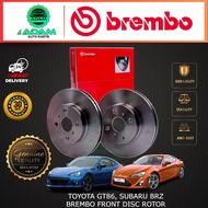 BREMBO TOYOTA GT86 , SUBARU BRZ FRONT    DISC BRAKE ROTOR