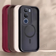 For VIVO Y31 5G 2025 V2521 / Y21D 4G Border Protection TPU Colorful Cover With Magnetic Sticker