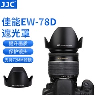 JJC Suitable for Canon EW-78D Hood18-200mm Lens760D/70D/80D/77D Accessories72mm