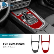 BMW Z4 G29 2019-2023 Gear Shift Panel Frame Carbon Fiber Decorative Trim Interior Modification Autom