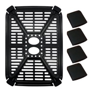 <FEELING>Replacement Air Fryer Grill Pan for Foodi DZ401 DZ550 10QT DualZone Air Fryers