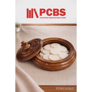 PCBS VCE Wood Communion Bread Tray (9 x 9 x 4.4 inches)