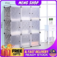 MengShop 9 CUBE STORAGE CABINET (FLORA+PLAIN DESIGN)