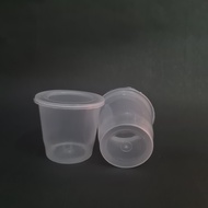 DOVE CUP 150 ML / PUDDING GLASS LID / THINWALL 150ML / WHOLESALE SAUCE CUP