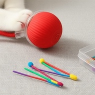 PetFun Durable Smart Cat Ball - Lights & Sounds, Engaging Rolling Toy for Kittens & Indoor Cats PetF