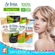 [ ST IVES SCRUBS ] ST IVES FACE CLEANSERS | FACE SCRUBS | FACE WASH - Oatmeal | GreenTea | Acne Cont
