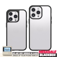 Otterbox React Series Antimicrobial Phone Case Casing Transparent for iP 14 Pro iP 14 Pro Max Black 