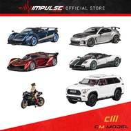 [PREORDER] CM Model 1:64 Pagani / Toyota Sequoia / Pagani Utopia / Agusta SV800 / Mclaren SolusGT / 