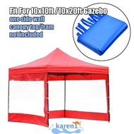 KAREN Gazebo Sides Marquee Party Garden 3x3M Awning Waterproof Canopy
