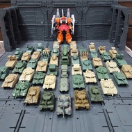 Pre-assembled 1/144 Modern Vehicle scale model Suitable for displaying Domain Base, displayed with H