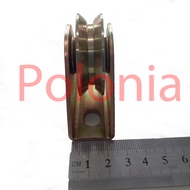 COD Roda Besi 2" 50MM ( 1 roda single) untuk Pintu Pagar / Roda Besi Pagar 2" 50 MM Katrol Kerekan H