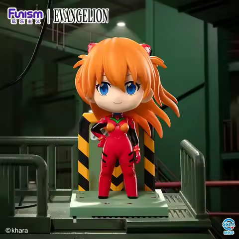 Funism Evangelion Blind Box Collectible Figurines Unit 01 Rei Ayanami Asuka Langley Anime Desktop De