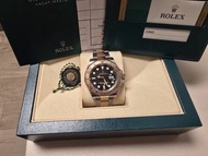 ROLEX 116621 Yacht-Master 紅金鋼亂碼白卡