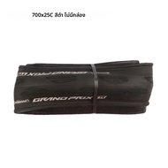 Continental Grand Prix TR Tubeless Road BIKE ยางป้องกันการเจาะยาง 700x25C/28C/30C/32C สีดํา Chili แผ