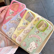 2-In-1 Jelly Color Drop-Resistant Halo Kitty Casing Xiaomi 15T Pro poco F7 M7 Plus C75 C65 C85 C71 C