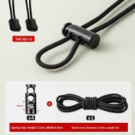 Metal Spring Buckle Stopper Rope Clamp Tightening Rope Accessories