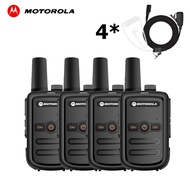 【4 PCS】วิทยุสื่อสาร Motorola Walkie Talkie กำลังไฟ5W 400-470Mhz วิทยุสื่อสาร อุปกรณ์ครบชุด 9800mAH 5