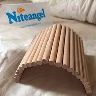 Niteangel 艾特 倉鼠 熊仔鼠 多功能爬梯 木橋 拱橋 木圍欄 倉鼠家俬 木製品 二手 極新