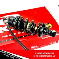 ✅ RCB MONO SHOCK DB-2 LINE RS150 229MM PREMIUM BLACK