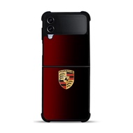 Casing Case Samsung Galaxy Z Flip 3 Z Flip 4 5G Porsche Art DF553