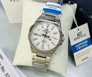 CASIO EDIFICEรุ่น EFR-S108 EFR-S108D EFR-S108D-1A WFRS108D-7Aคาสิโอ นาฬิกาชาย กระจกกันรอย สายสแตนเล