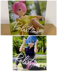 Relax Time 雷姆 拉姆 休息時間 系列 居家運動服造型 一對 從零開始的異世界生活 RE: Zero Re:0 Training Style ver. Rem & Ram relaxtime