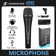 Sennheiser E945/E845S dynamic super-cardioid wired vocal microphone 适用于,卡拉OK,KTV,舞台演唱