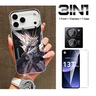 3in1 Robot Jelly Candy Color Phone Case For Xiaomi 1515PRO 16 16 Pro Phone Case Soft Anti fall prote