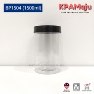 Balang BP1504 (1500ml) - Balang Kuih Raya, Plastic Balang, Homemade Product, Popcorn, Kerepek