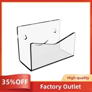 Countertop Mail Holder Acrylic Mail Sorter Mail Organizer 15.5x6.5x10.5cm Transparent for Desk Envel