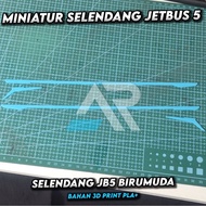 Scarf jetbus 5 plasticMINIATUR BUS Model Kit