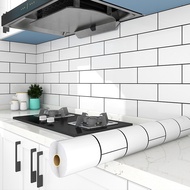Fireproof Waterproof Moisture-Proof Tile Countertop Self-Adhesive Kitchen Oil-Proof Sticker Cabinet 