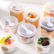 Dessert Packaging Box Double Skin Milk Cup Pudding Special Cup Disposable Dessert Jelly Milk Jelly C