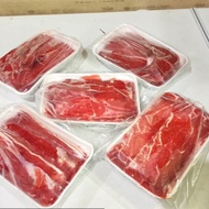 Daging Sapi Beef Slice Shortplate Merah 500 gr