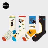 Long Socks Women Cute Socks Funny Socks Penguin