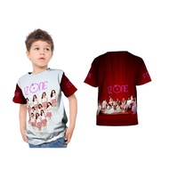 [TiniShop] Izone K-Pop Kids T-Shirt/ IZONE 3D Full PrintDesign - 301