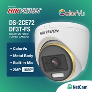 KAMERA CCTV HIKVISION DS-2CE72DFT-FC 2MP FULL COLOR