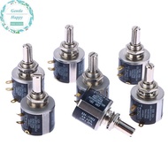 GentleHappy 1pc 534-1-1 Spectorl Precision Coil Wire Wound Potentiometer 534 2w 100R 200R 500R 1K 2K