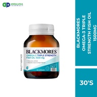 BLACKMORES OMEGA-3 TRIPLE STRENGTH FISH OIL 1500MG