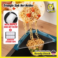 GOOD LLAMA Triangle Food Waste Sink Filter Net Basket Holder Drain Kitchen Strainer