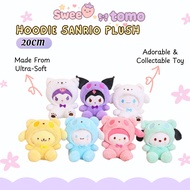 Sweetomo Doll Plushie Sanrio Melody Patung Kuromi Plush Cinnamoroll Plushie Melody Gift Kuromi Doll 