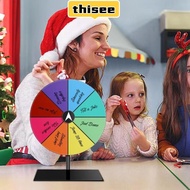 THISEE Dry Erase Spin Wheel, Editable Multicolor  Wheel, Reusable Plastic Round Editable Spin Wheels