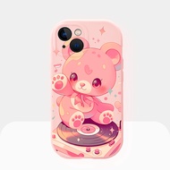 JEERO Soft Silicone Cute Funny Cartoon Anime Shockproof Phone Case for iPhone Case 16 15 14 13 12 11